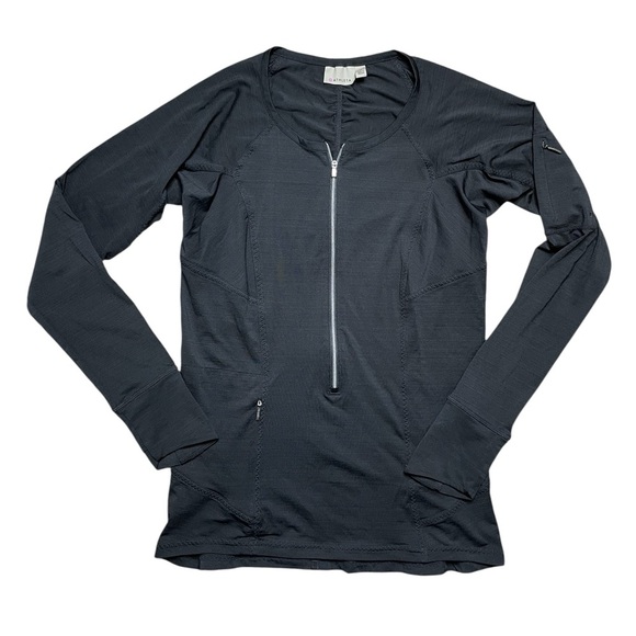 Athleta Tops - ATHLETA Illume UPF Fitted Top Black Size Medium